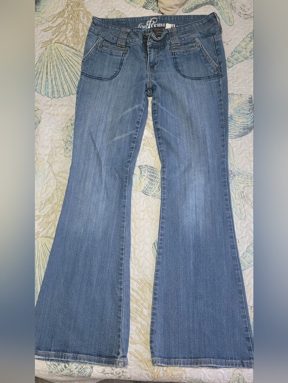 YMI Premium Blue Bootcut Jeans - Blue